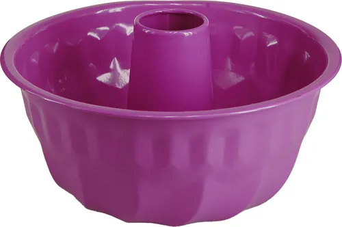 Gugelhupfform Deko lila Metall Ø23cm Akzent Wohnen