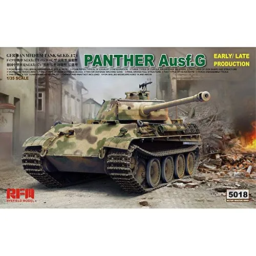 Rm-5018 Sd.Kfz. 171 Panther AUSF.G Early/Late Producion_1:35