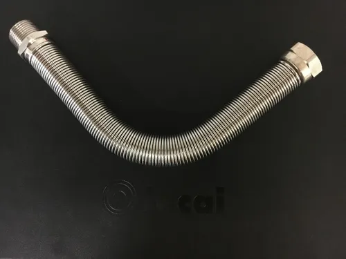 Edelstahl Anschlussschlauch für Heizkessel AG/IG 1/2