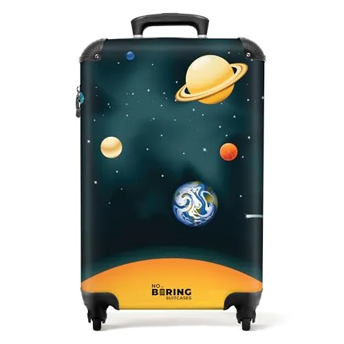 NoBoringSuitcases.com® Kinderkoffer Trolley von NoBoringSuitcases