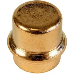 Kupfer Pressfitting, Verschlusskappe