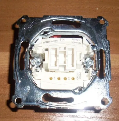 Aus/Wechselschalter-Einsatz, 1‑polig Schneider Merten MTN3116-0000 Aus/Wechsel