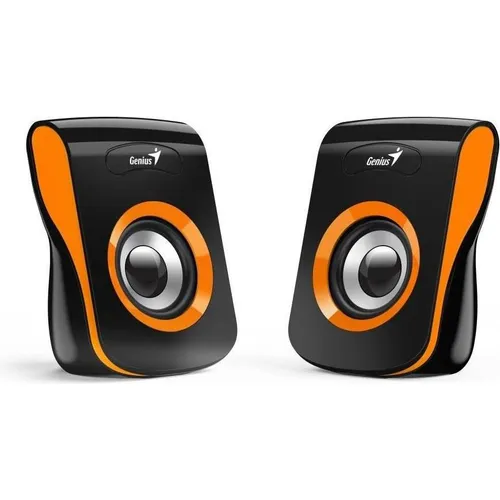 GENIUS ALTAVOCES 2.0 SP-Q180, USB, NARANJA in orange von Genius
