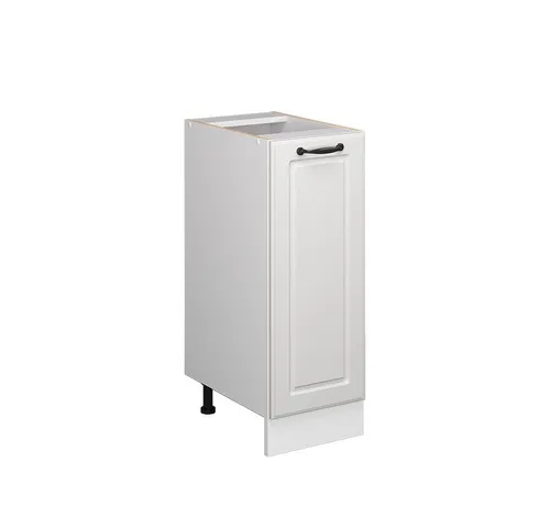 Vicco Apothekerschrank R-Line, Weiß Landhaus/Weiß, 30 cm ohne Arbeitsplatte