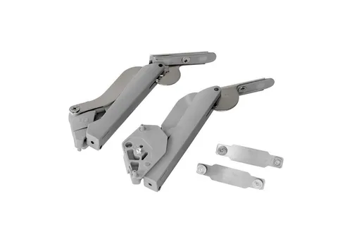 SO-TECH® Möbelbeschlag Klappenbeschlag FREEspace Typ B - Hochwertiger Klappenbeschlag für Fronthöhen von 225-650 mm, werkzeuglose Montage und dezentrale Frontjustage sorgen für schnelle und einfache Installation. Hohe Stabilität durch glasfaserverstärkten Kunststoff.