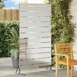 vidaXL Datenschutzscreen 180 cm aus galvanisiertem Stahl - Dekorative Zäune, langlebig und stilvoll mit modernem Design, ideal für eine ansprechende Privatsphäre in Gärten und Außenbereichen.