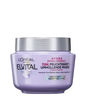 L'Oréal Paris Elvital Hydra [Hyaluronic] Feuchtigkeit-Umhüllende Maske Haarmaske 300 ml