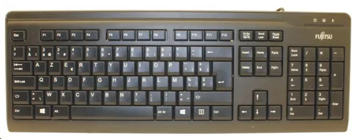 Fujitsu KB410 Keyboard, USB, BE (Belgium) von Fujitsu