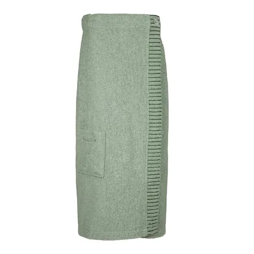 Schiesser Frottier Saunakilt Rom für Damen - Saunakilt aus 100% Baumwolle, weich und saugstark, 3-fach weitenverstellbar für optimalen Komfort. Ideal für die Sauna, nachhaltig produziert und pflegeleicht.