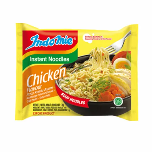 70g Indo Mie Instantnudeln Huhngeschmack Chicken Flavour Instand Nudelsuppe 10 x