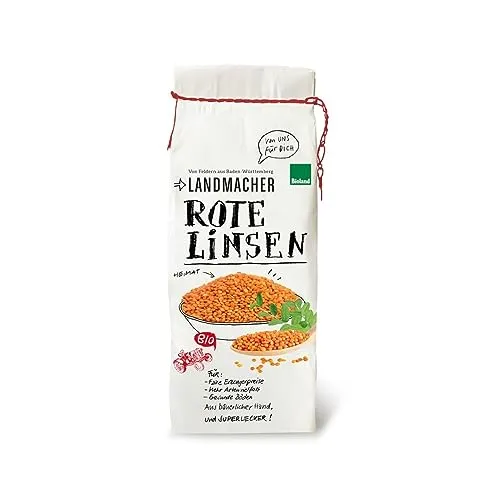Landmacher Rote Linsen, Bioland, 400g (1)