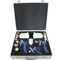 TRUTZHOLM HVLP Spraypistole Set - Druckluftzubehör, 19-teiliges Set mit Hochleistungs-Lackierpistolen für präzises Lackieren, ideal für Profi- und Heimwerkerprojekte.