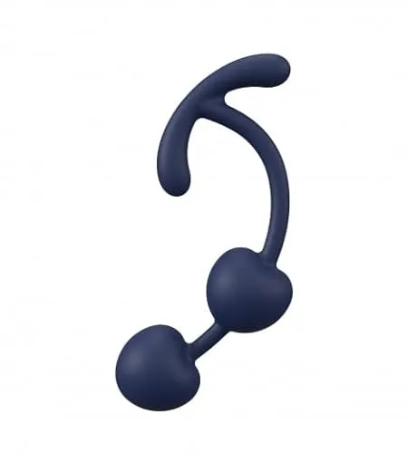 ORION Liebeskugeln - intensives Loveballs-Duo mit praktischem Griff am Rückholband, für effektives Beckenbodentraining, blau