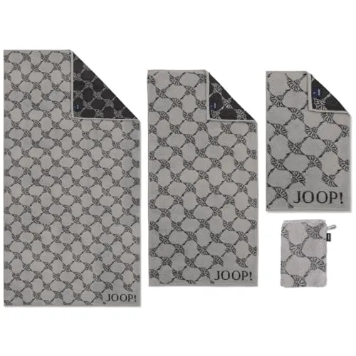 JOOP! Duschtuch Cornflower 1721-77 in grau von JOOP!