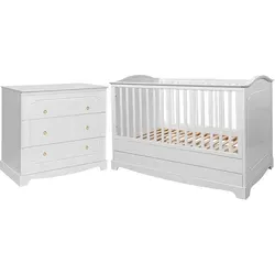 BABYZIMMER 2-teilig Royal Weiß von Bellamy