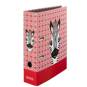 herlitz maX.file Cute Animals Motivordner Zebra 8,0 cm DIN A4, 1 St.