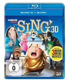 Sing [3D Blu-ray] von Jennings, Garth | DVD | Zustand neu