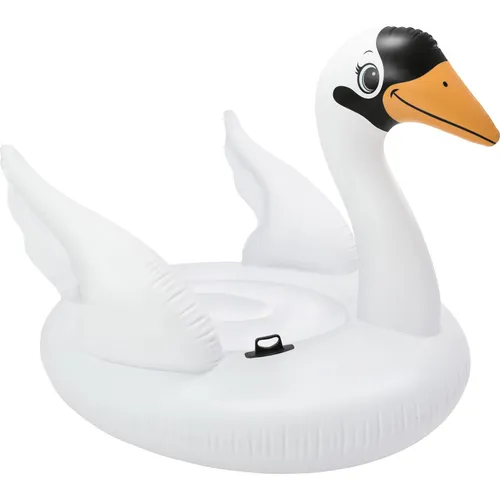 Intex Mega Swan Badeinsel (56287) - Luftmatratzen für den ultimativen Badespaß, große Größe von 1,51 - 2 m, ideal für entspannte Tage am Wasser.
