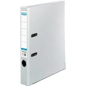 Elba Ordner 10453 WE smart Pro, PP, A4, 5cm, Kunststoffordner, weiß