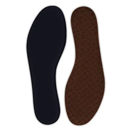 Bama Einlegesohlen Memory Foam – Atmungsaktive Schuheinlage Memory Foam, weicher & elastischer Schaum, rutschfeste Unterseite, für Erwachsene, 1 Paar - 42/43 EUR