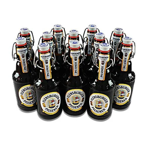 5,96€/1l) Flensburger Pilsener (12 Flaschen à 0,33 l / 4,8 % vol.