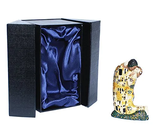 Pocket Art - Museums Miniaturskulptur - Der Kuss - nach Gustav Klimt