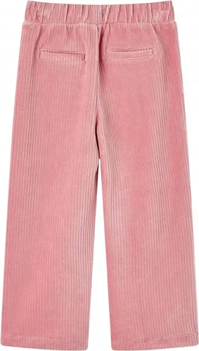 vidaXL Kinderhose Cord Hellrosa 128 von vidaXL