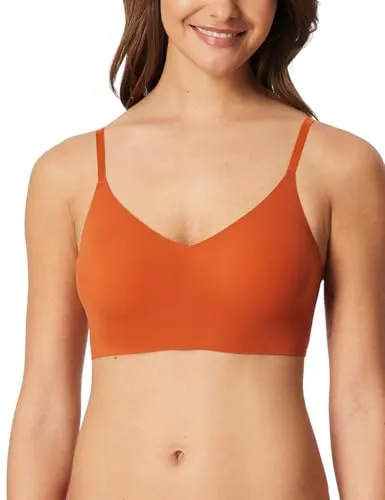 Schiesser Damen nahtloses Bustier Spaghettiträger mit herausnehmbaren Pads - Komfortables, nahtloses Bustier mit Spaghettiträgern und herausnehmbaren Pads. Ideal für den täglichen Gebrauch und sorgt für eine perfekte Passform.