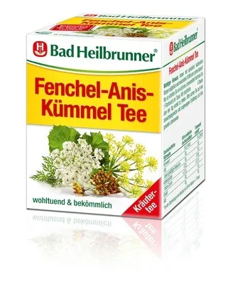 Bad Heilbrunner Naturheilm.GmbH&Co.KG BAD HEILBRUNNER Fenchel-Anis-Kümmel Tee Filterbtl. 8X2.0 g 01561930