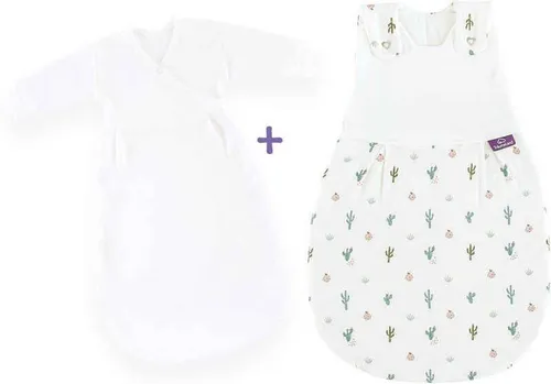Träumeland Babyschlafsack LIEBMICH 3tlg. Set Kuschelhase beige - Schlafsäcke für Babys, aus 100 % Baumwolle und TENCEL, atmungsaktiv und perfekt für einen gemütlichen Schlaf.