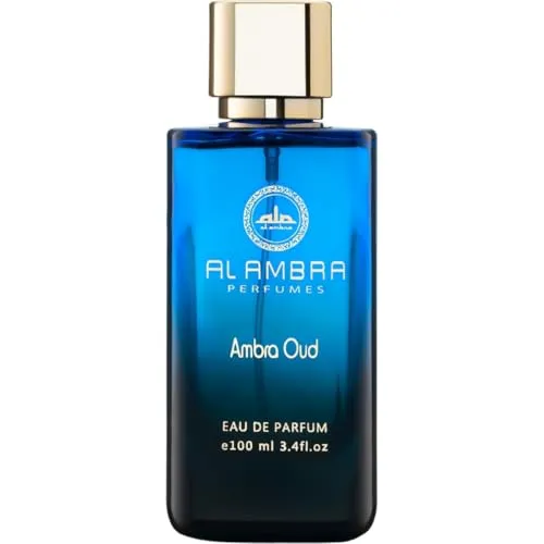 Ambra Oud Eau de Parfum Unisex 100 ml - Al Ambra Perfumes - Eau de Parfum für Damen mit faszinierendem orientalischen Duft. Reichhaltiges Aroma, perfekt für elegante Abende und besondere Anlässe.