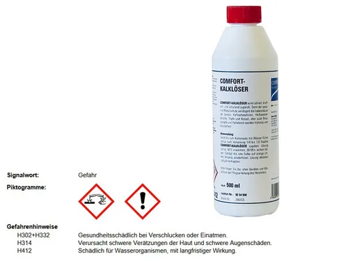 Sanit Comfort Kalklöser 500 ml
