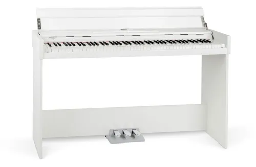FunKey DP-1088 WM Digitalpiano Weiß matt - Elegantes Digitalpiano mit 88 anschlagdynamischen Tasten, 128-fach Polyphonie und vielseitigen Klängen – ideal für Musiker und Einsteiger!