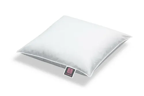 Daunenkissen 40 x 40 cm Sabine - Kopfkissen & Körperkissen, waschbar bis 60°C und trocknergeeignet für höchsten Komfort und Pflegeleichtigkeit.