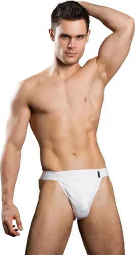 Skiny Herren Tanga Cotton Retro G-String, Weiß (080691) von SKINY