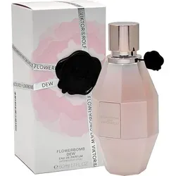 Viktor & Rolf Flowerbomb Dew Eau de Parfum 50 ml - Eau de Parfum für Damen, zarter blumiger Duft mit frischen Noten von Bergamotte und Birne, ideal für den täglichen Gebrauch und sorgt für ein Gefühl von Leichtigkeit und Eleganz.