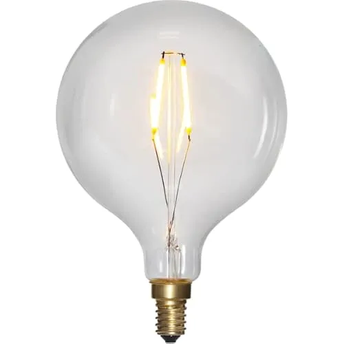 Soft Glow LED Lampe - E14 Glühlampe mit warmweißem Licht (2100 K), dimmbar und energieeffizient (A++), ideal für stimmungsvolle Beleuchtung in jedem Raum.