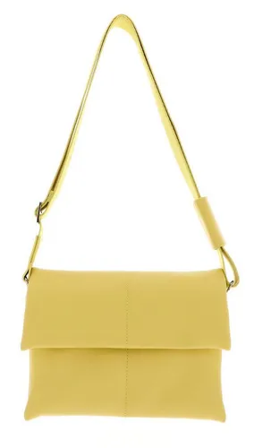 Seidenfelt Manufaktur Umhängetasche Heby - Stylische Umhängetasche für Damen, edles Design in Lemon Crush, mit geräumigem Hauptfach und abnehmbarem Schulterriemen – der perfekte Begleiter für jedes Outfit.