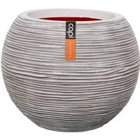 Capi Europe Gefäß Kugel Rib NL 40x32 Elfenbein in beige von Capi Europe