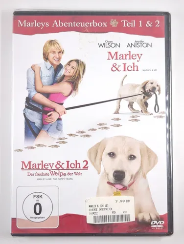 Marley & Ich 1+2 (2 DVDs) - NEU & OVP - Owen Wilson,