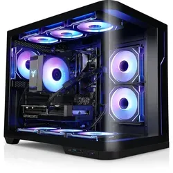 kiebel.de Gaming PC Panorama Curve IX AMD Ryzen 7 7800X3D, 32GB DDR5, NVIDIA RTX 5060 Ti 8 GB, 1TB SSD, Windows 11, Gaming PC