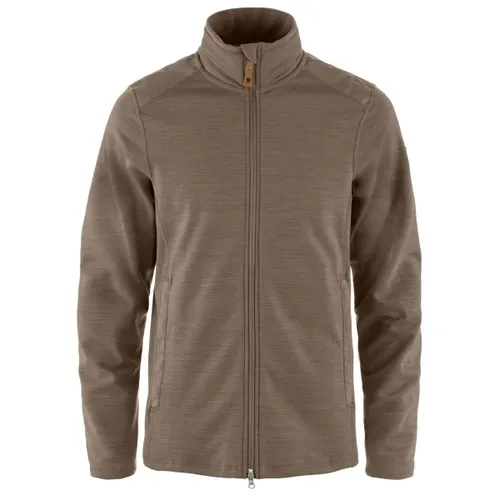 Fjällräven Keb Fleece M suede brown (244) XL - Herren Fleecejacke aus nachhaltigen Materialien, ideal für Outdoor-Aktivitäten und warmen Tragekomfort.