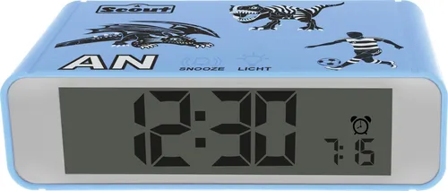 Scout Quarzwecker Digi Clock, 280001026 in blau von Scout
