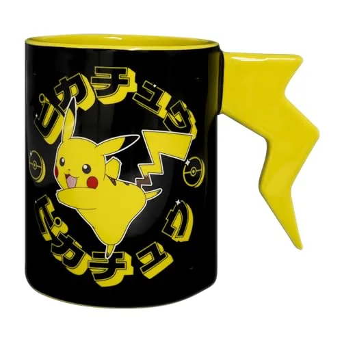 POKEMON - Mug 3D handle - Pikachu lightening bolt