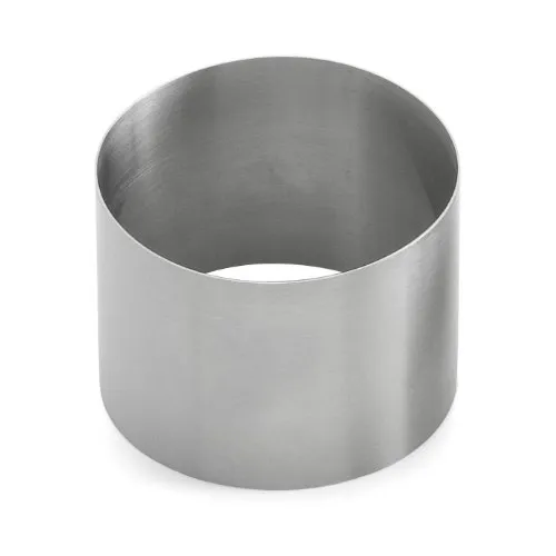 Weis Dessertring, Edelstahl, Silber, 6cm von Weis