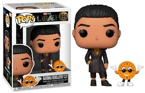 Funko Pop! Marvel Loki Ravonna Renslayer with Miss Min – Sammlerstück