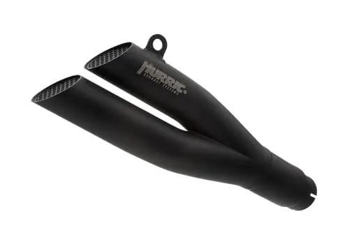 HURRIC Sportauspuff kompatibel mit HONDA | CB500X | Typ PC64 | 471 ccm | Baujahr 2019-2024 | HURRIC Pro 2 GP Slip on