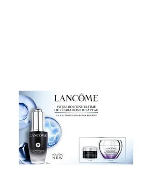 LANCÔME Génifique Ultimate Serum Starter Kit 20 ml - Gesichtspflegeset mit innovativer Beta Glucan-CM Technologie für schnellere Hautreparatur. Enthält Serum, Tages- und Augencremes für reparierte, glattere und jüngere Haut.
