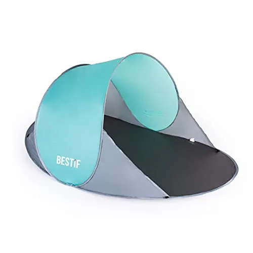 Strandmuschel Pop Up Wurfzelt 190x86x120cm