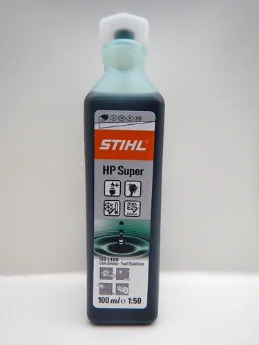 Stihl Motoröl grün für Zweitakt 1:50 Mischung HP SUPER 100ml 07813198052